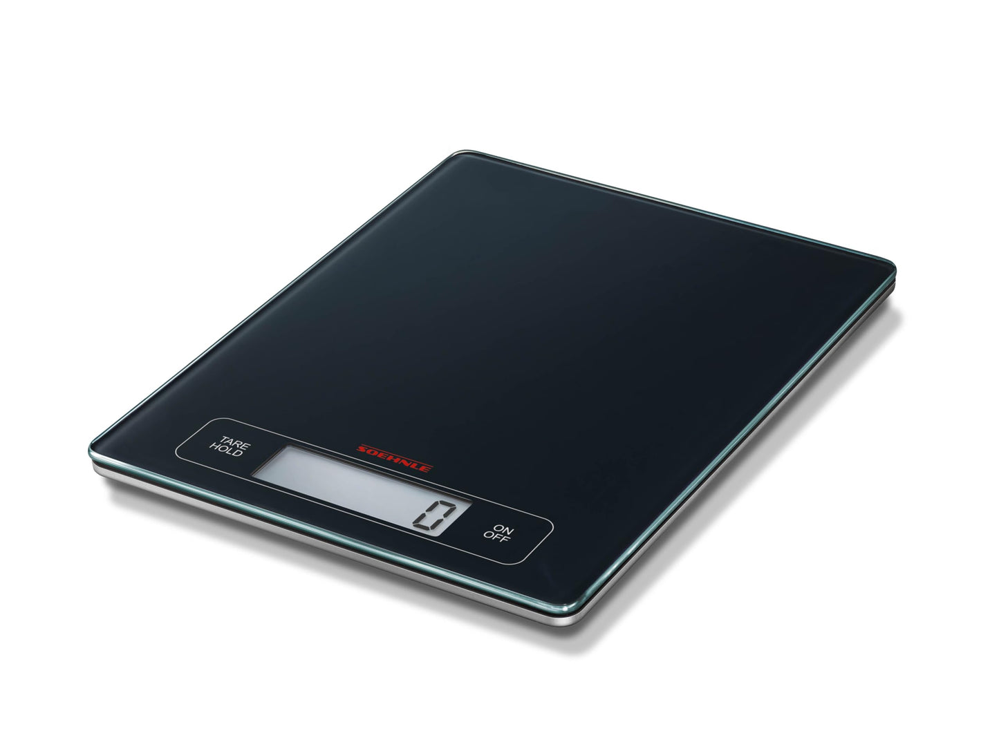 Digitale Küchenwaage Page Profi mit 15 kg Tragkraft, Anthrazit