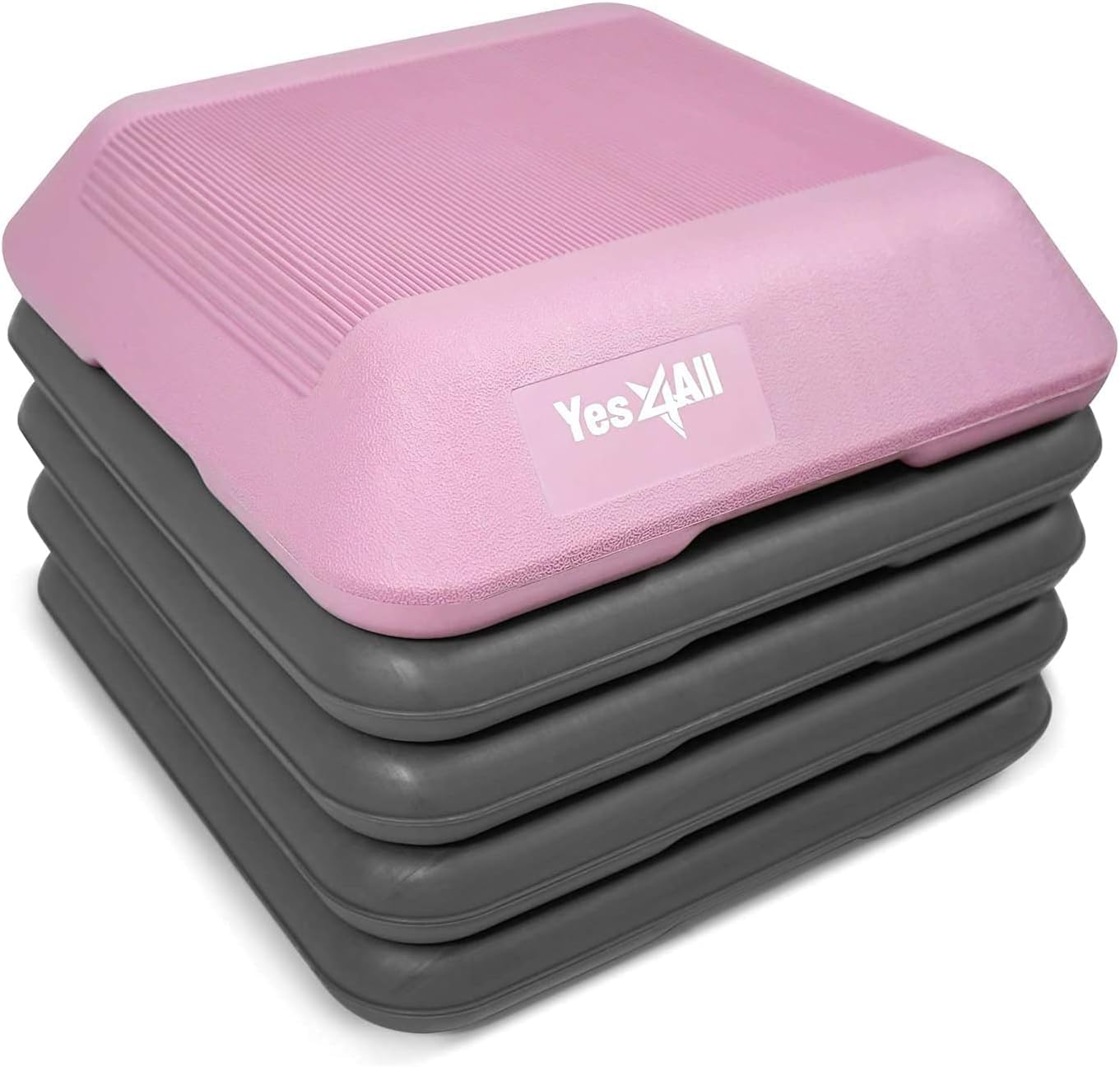Aerobic Stepper, J. High Step - Rosa/Grau