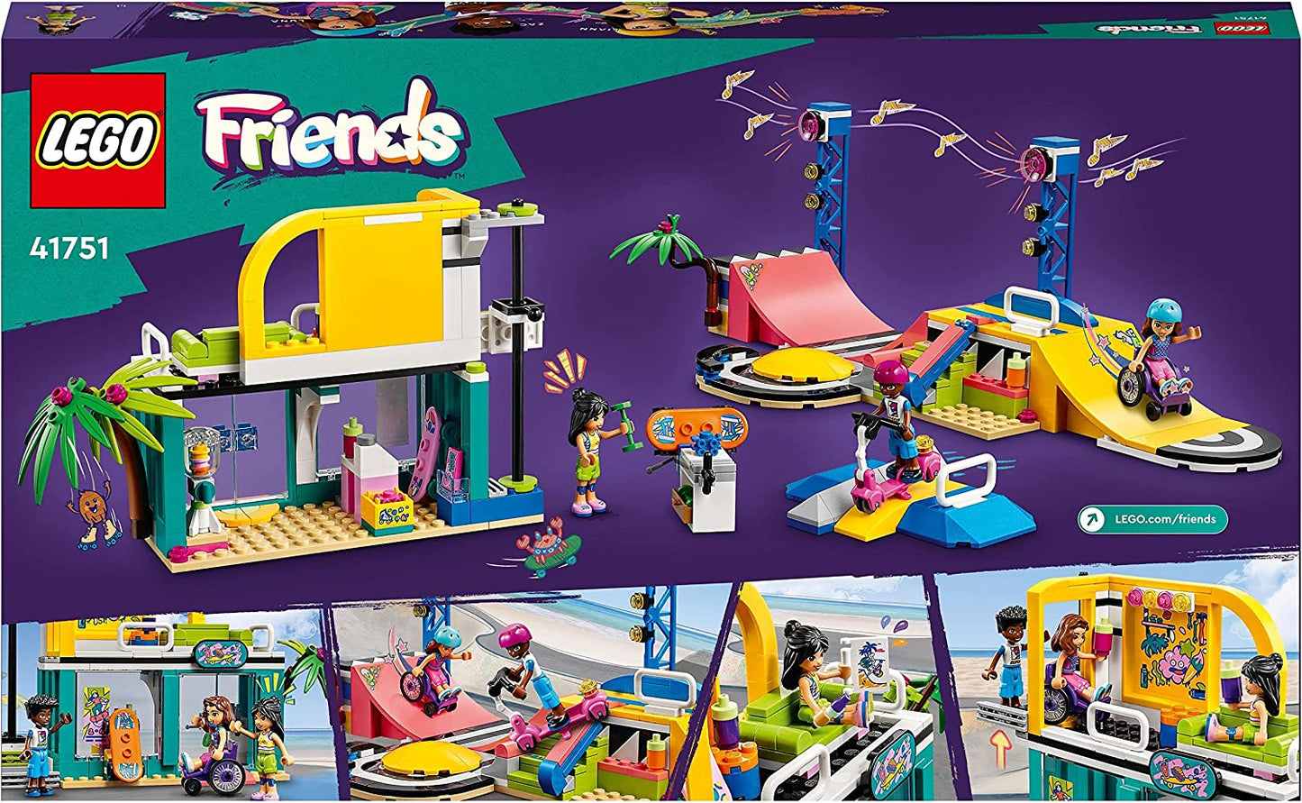 41751 Friends Skatepark, Konstruktionsspielzeug, Single