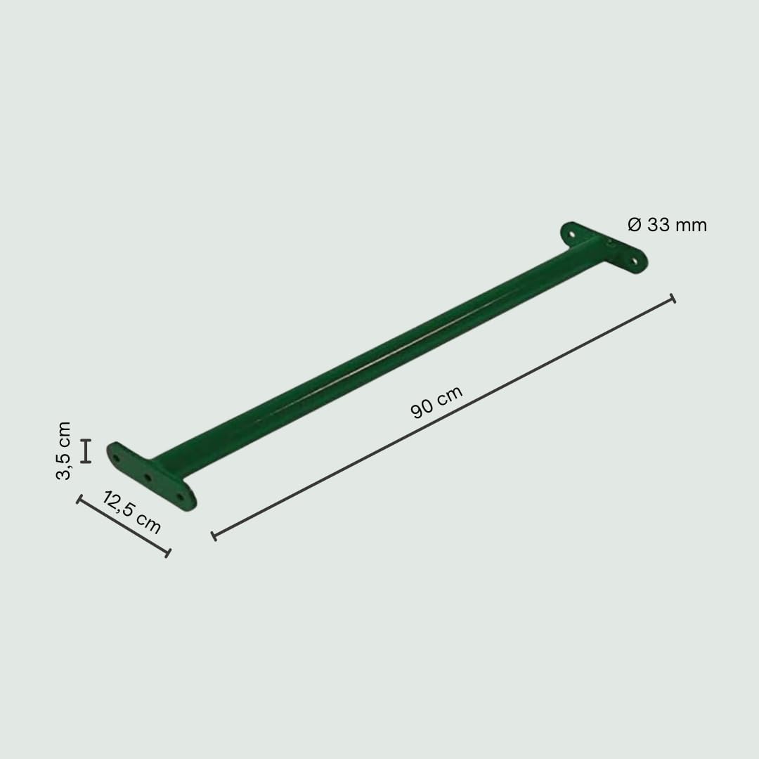 Turnstange, Grün / 90 cm (1er Pack)
