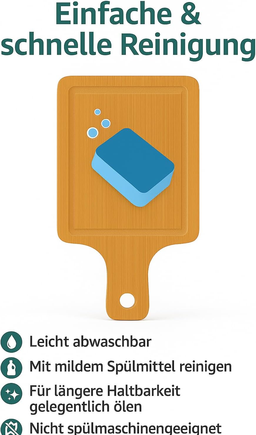 6-teiliges Mini Servierbrett-Set, 6