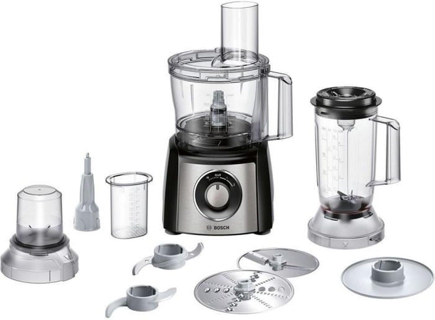 MultiTalent 3 Küchenmaschine mit XXL Zubehörpaket, XXL Zubehörpaket, 800 W, Schwarz / Edelstahl