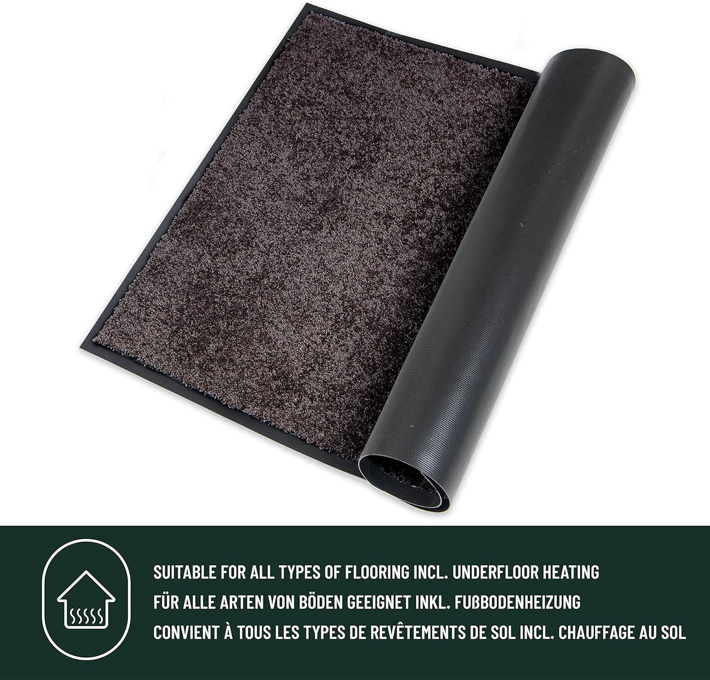 Schmutzfangmatte Opticlean, 40 x 60 Cm Opticlean Braun
