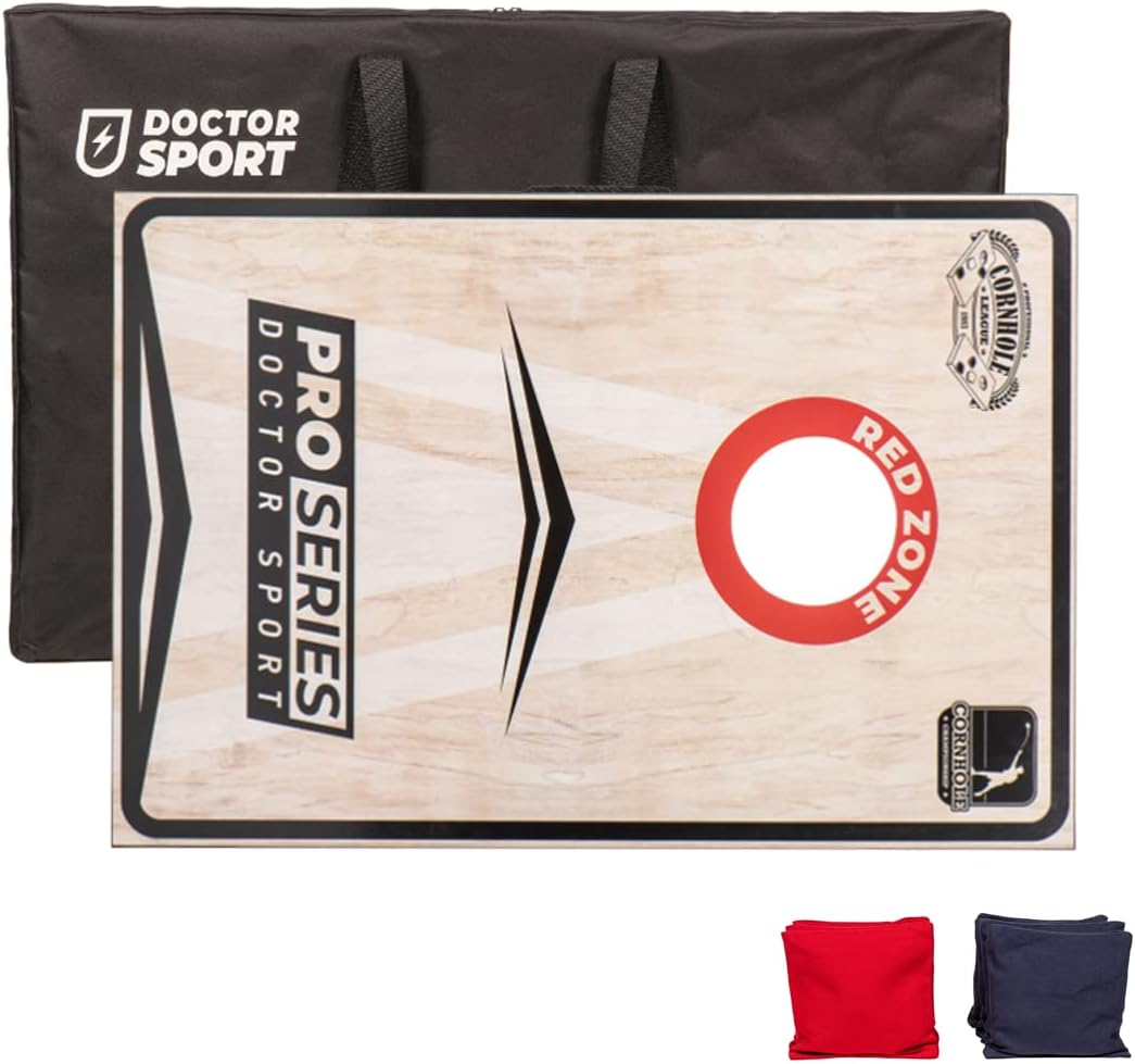Cornhole-Set (1 Brett, 8 Bean Bags), 1 Brett - 8 Bean Bags