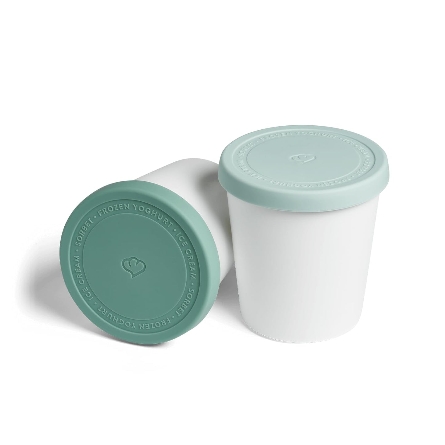 Eisbehälter-Set für Speiseeis, Mint