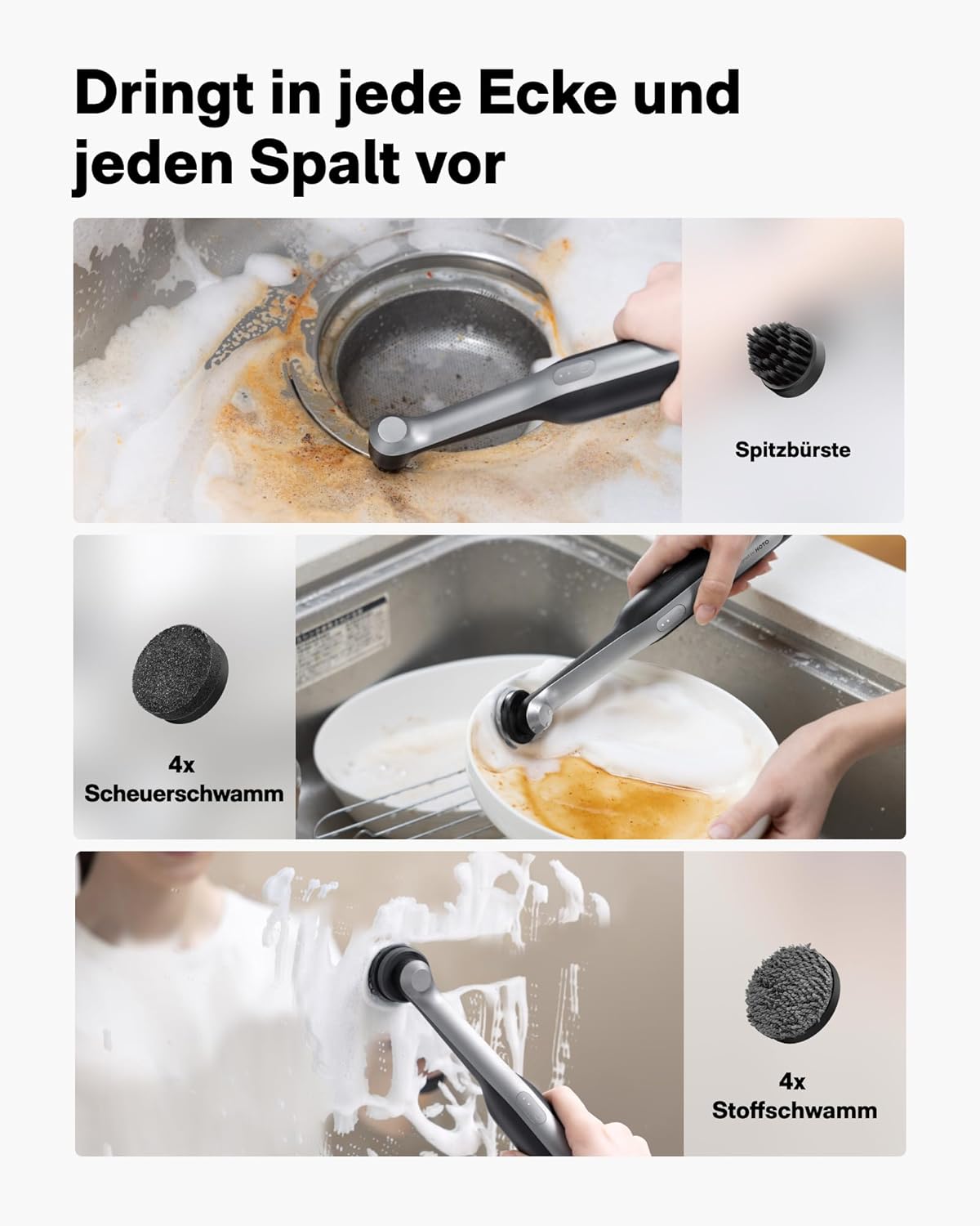 Elektrische Reinigungsbürste