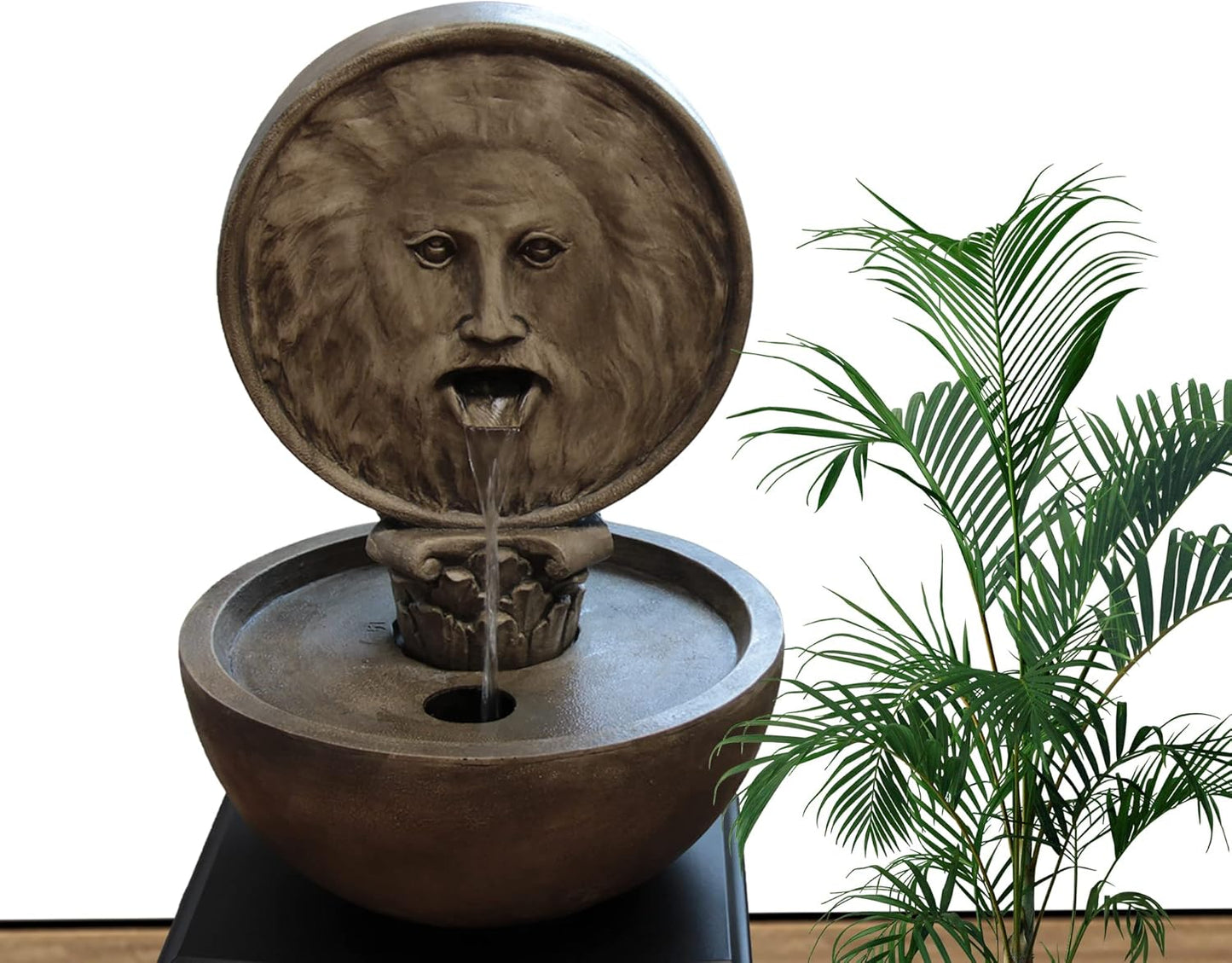 Springbrunnen Bocca della Verità für Innen- und Aussenbereich, Mund der Wahrheit