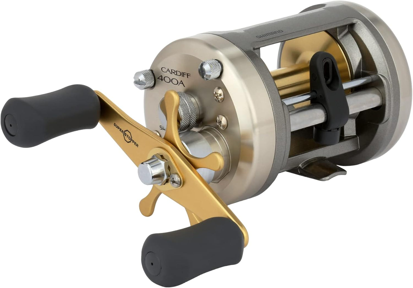 Cardiff Baitcastrolle 401A Links, 401A Links
