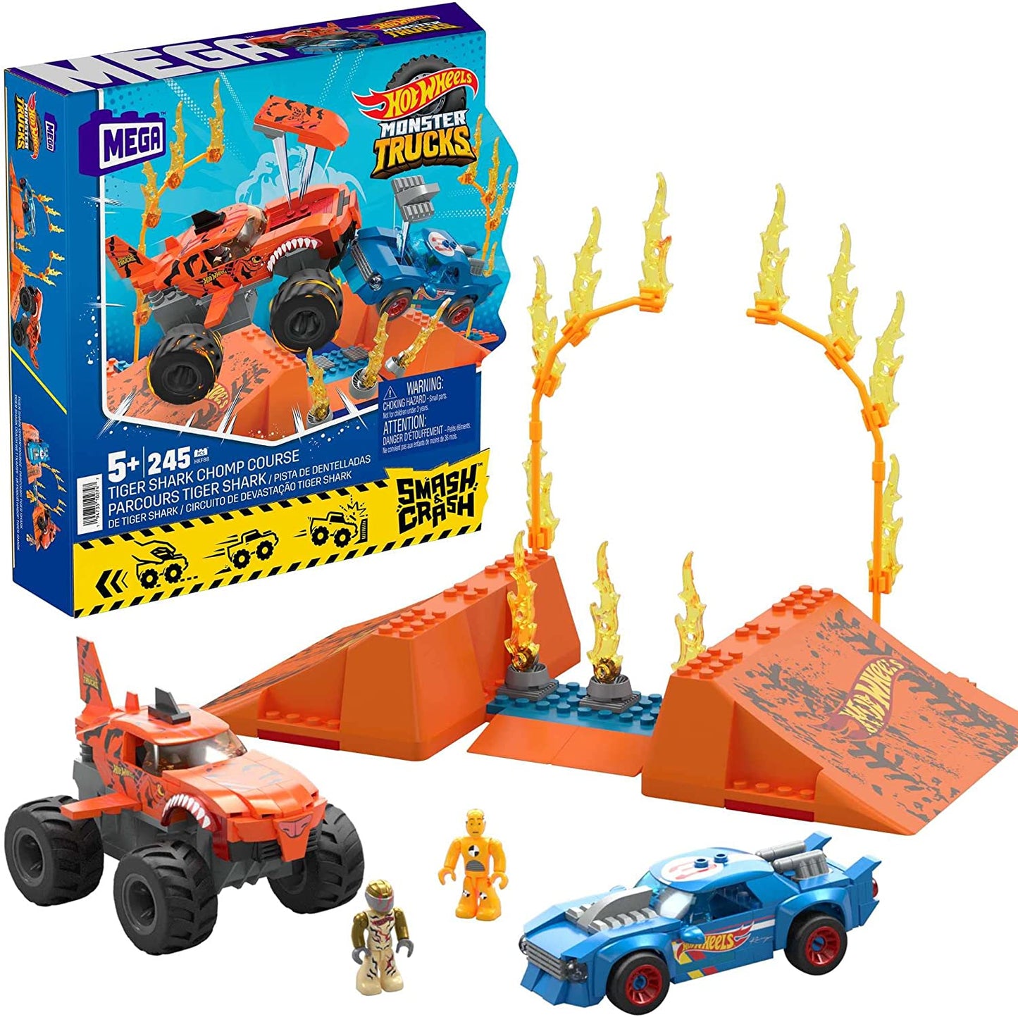 Monster Trucks Tiger Shark Crash Wettkampf, Spielfahrzeug