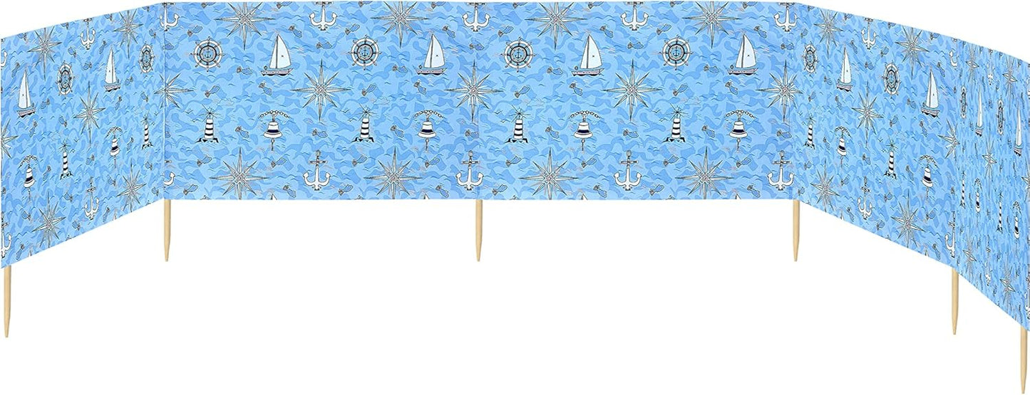 Windschutz Strand-Sichtschutz, Marine-64