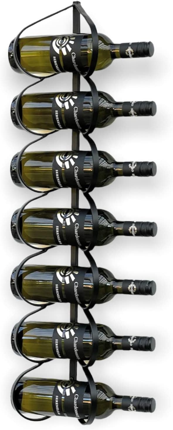 Weinregal für Wandmontage