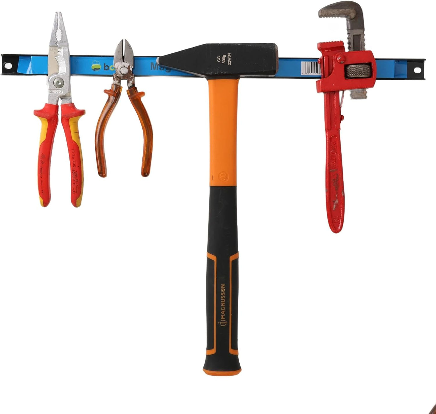 Magnetische Werkzeugleisten-Set, 6 Stck. 60 cm