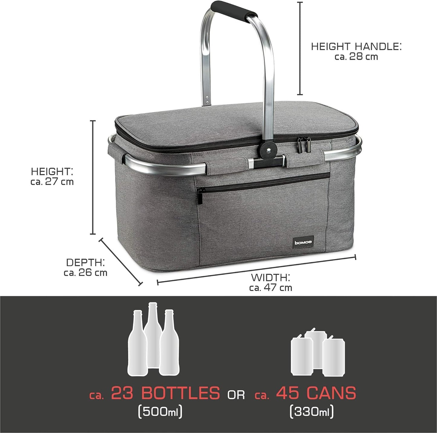 IceBreezer K47 Kühlkorb, 32L