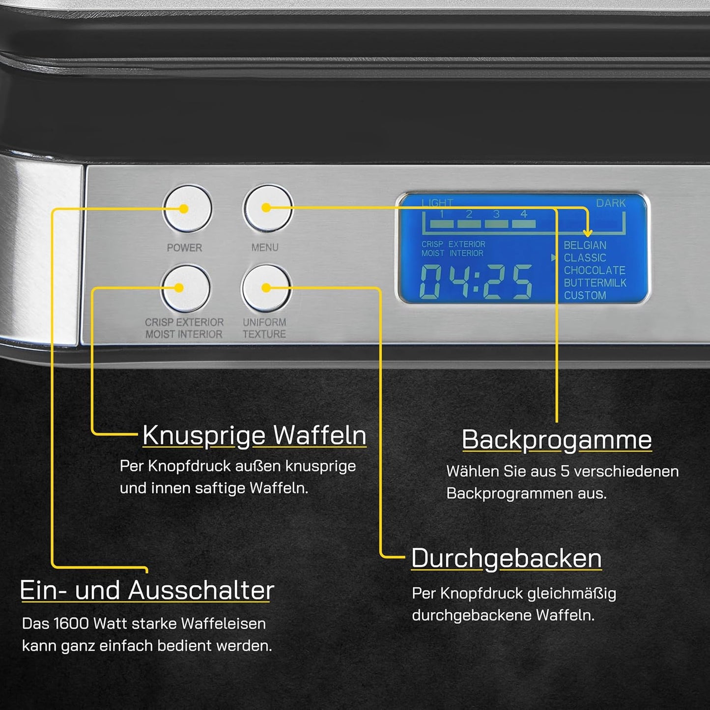 Waffeleisen WAFFLE 5010