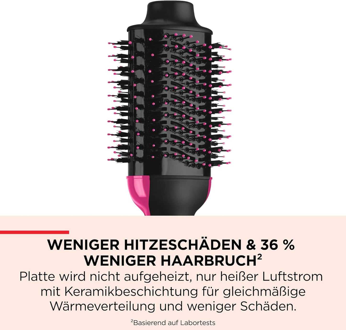 Salon One-Step - Haartrockner & Volumiser mit Kamm, Original mit Kamm zum Abteilen