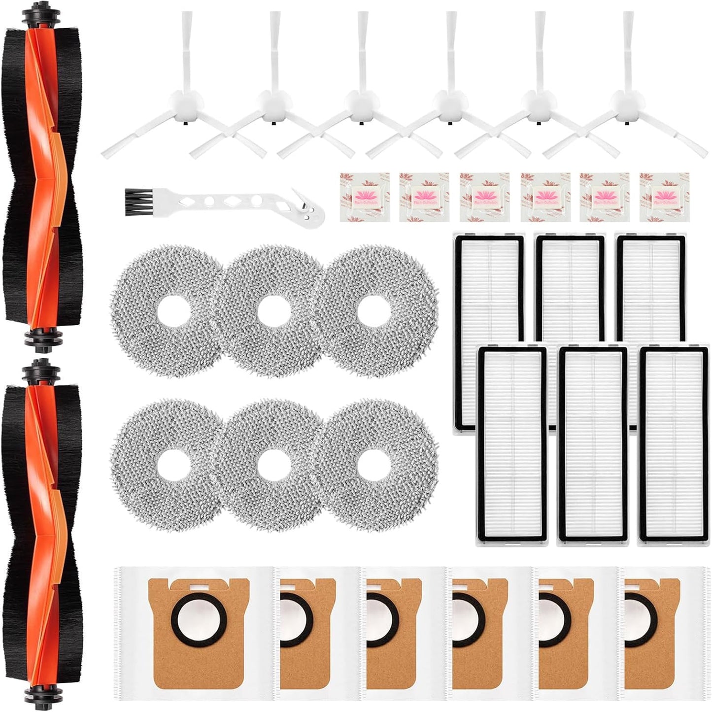 27-teiliges Zubehör-Set für Xiaomi X20+ Saugroboter, für xiaomi x20+