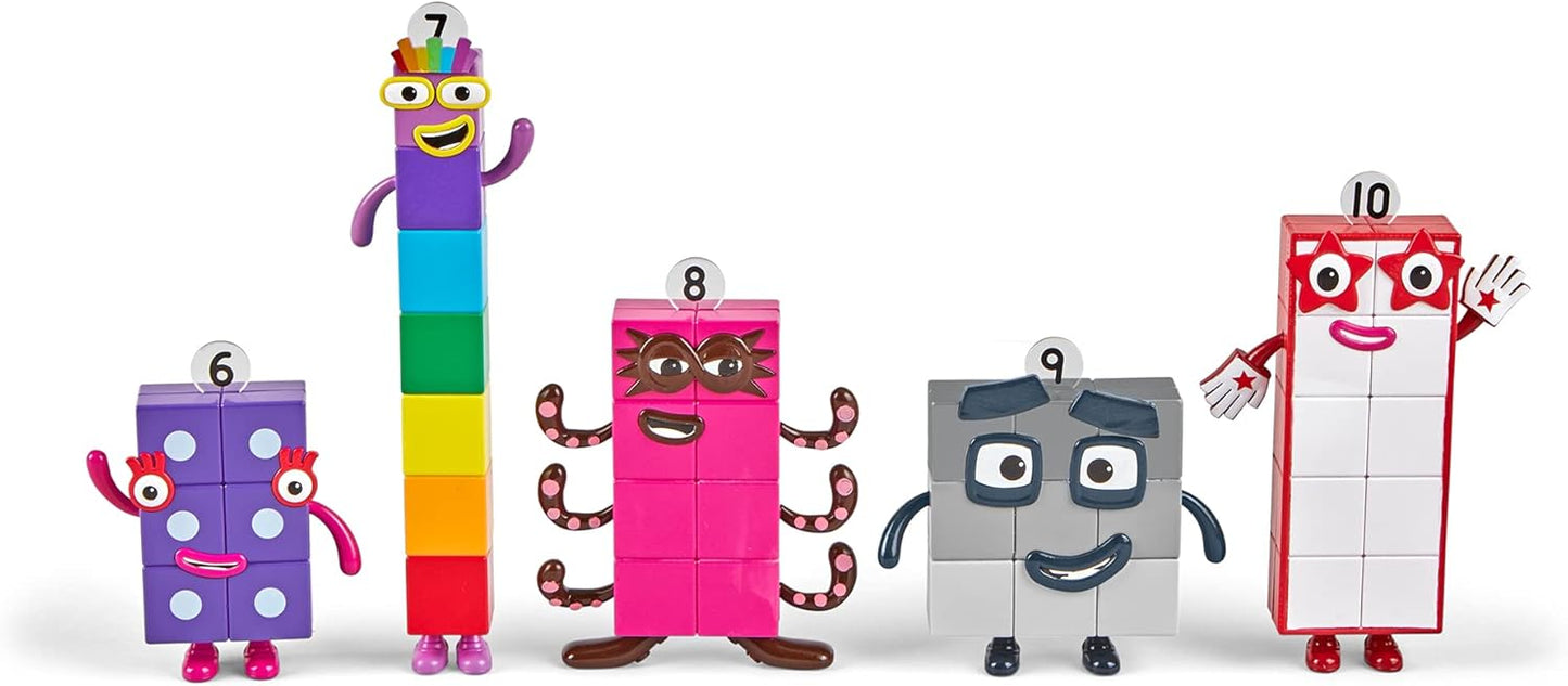 Numberblocks Sechs bis Zehn
