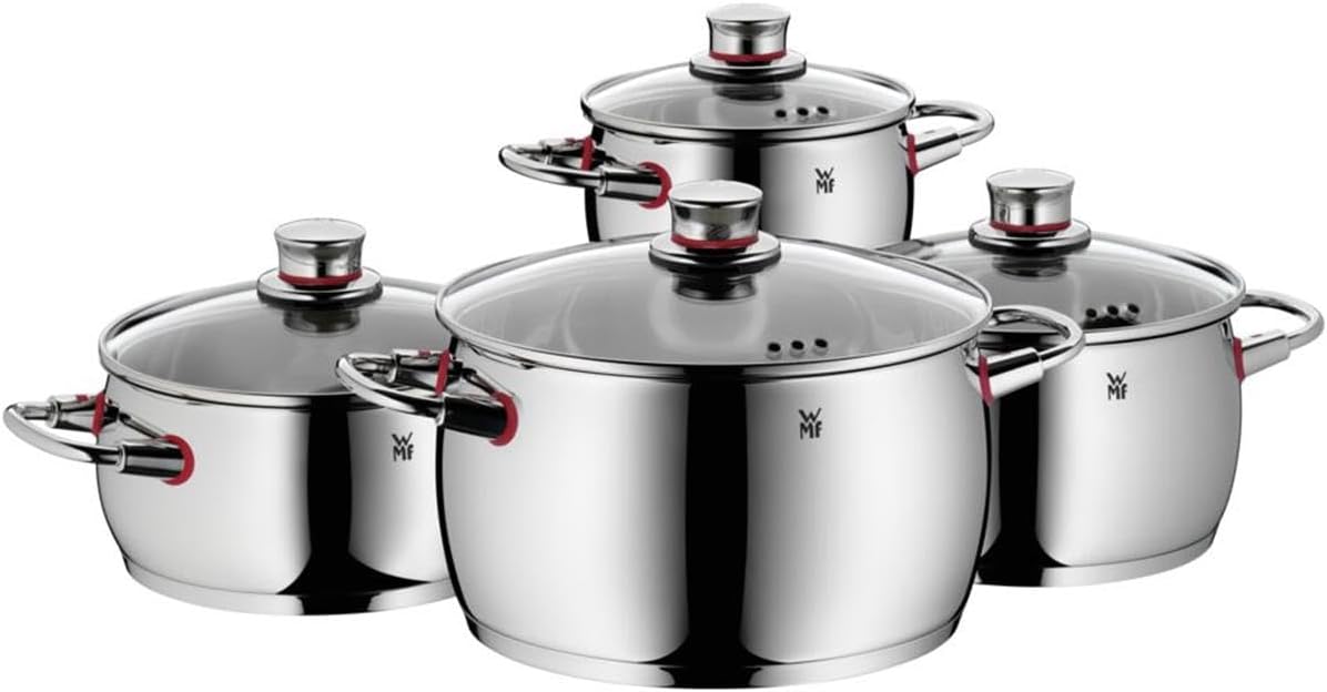 Quality One Induktions-Topfset (4-teilig), Quality One – Topfset ; 4-teilig