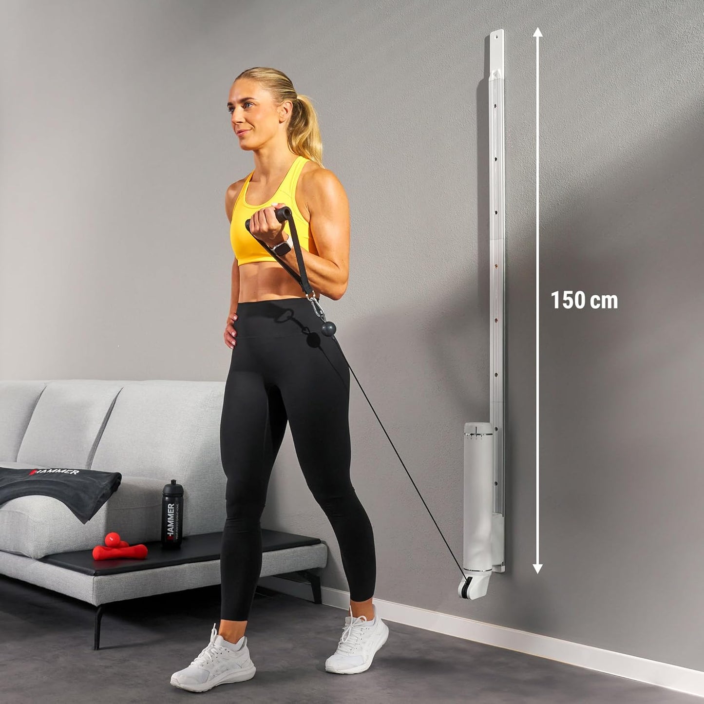 Kraftstation CablePull mit 6 Widerstandsstufen