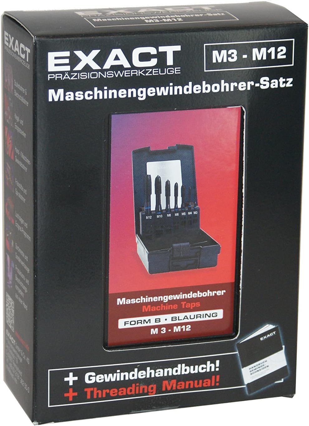 Maschinengewindebohrer-Satz (7-teilig)