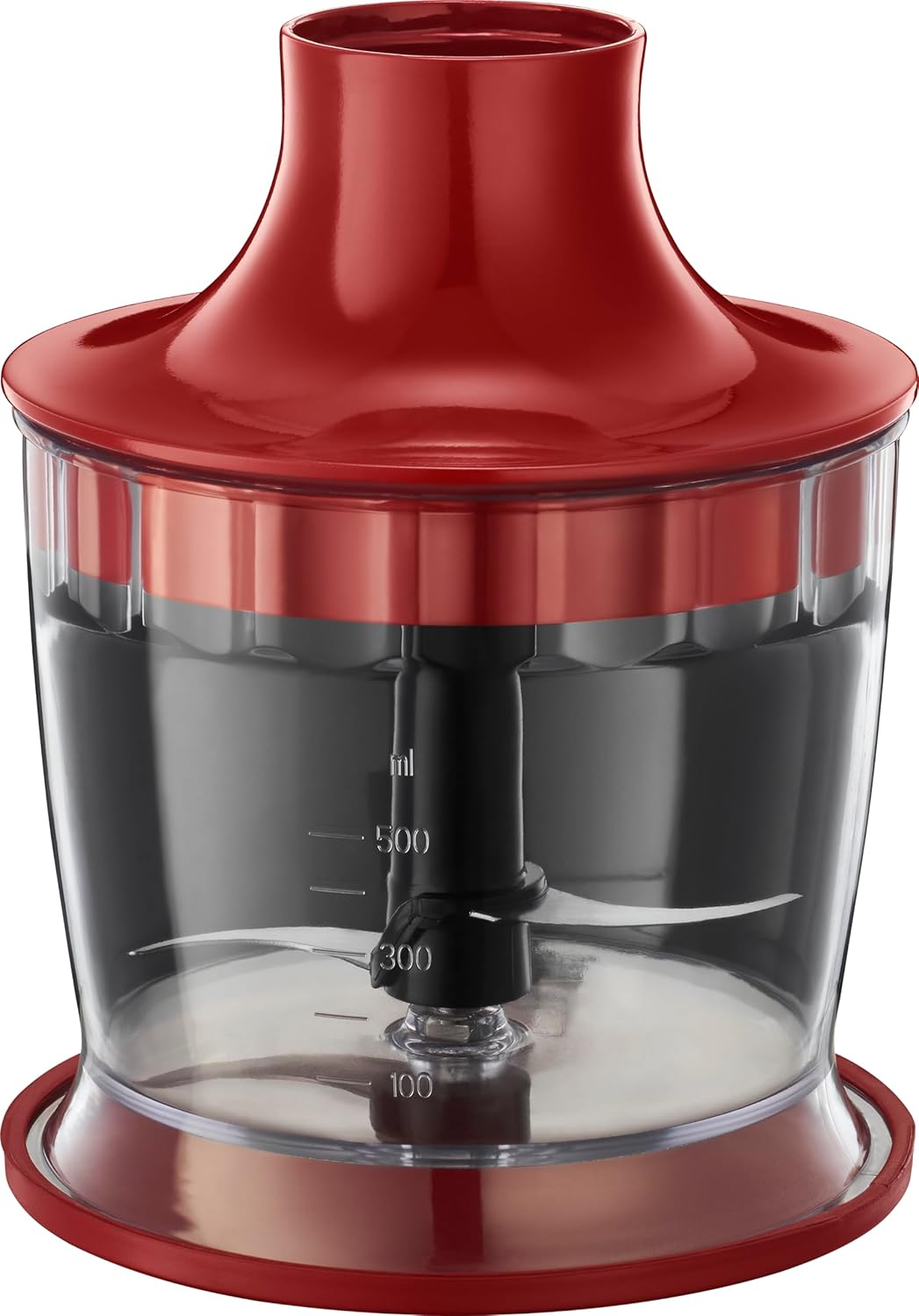 3-in-1 Pürierstab-Set mit Zubehör, Rot ; 700ml