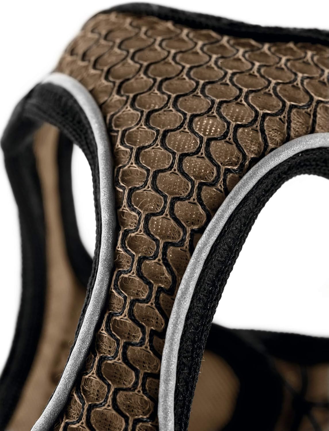 Hundegeschirr Hilo Comfort, braun XS-S