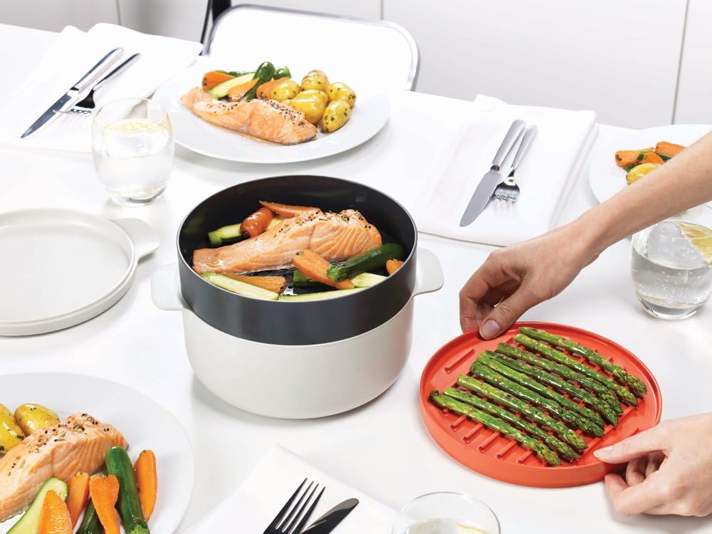 4-teiliges M-Cuisine Mikrowellen-Kochset, stapelbar