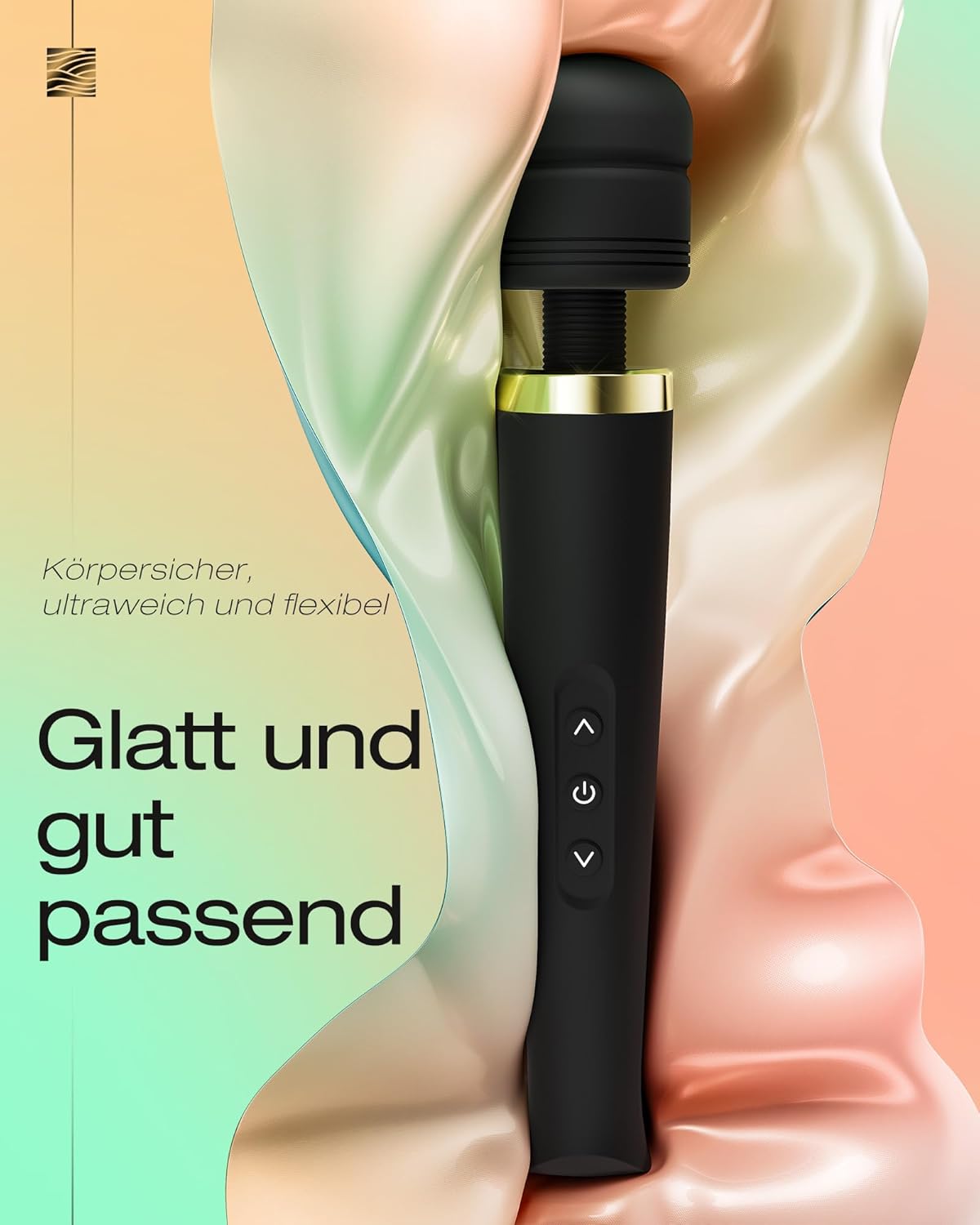 App-gesteuerter Stabvibrator mit 20 Modi