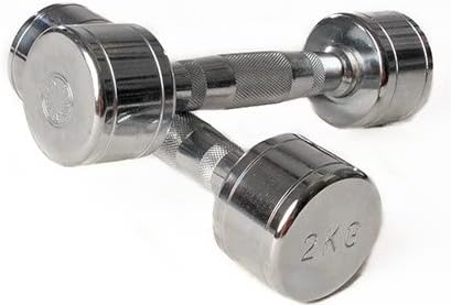 Hantel-Set für Krafttraining, 2 x 2,0 kg