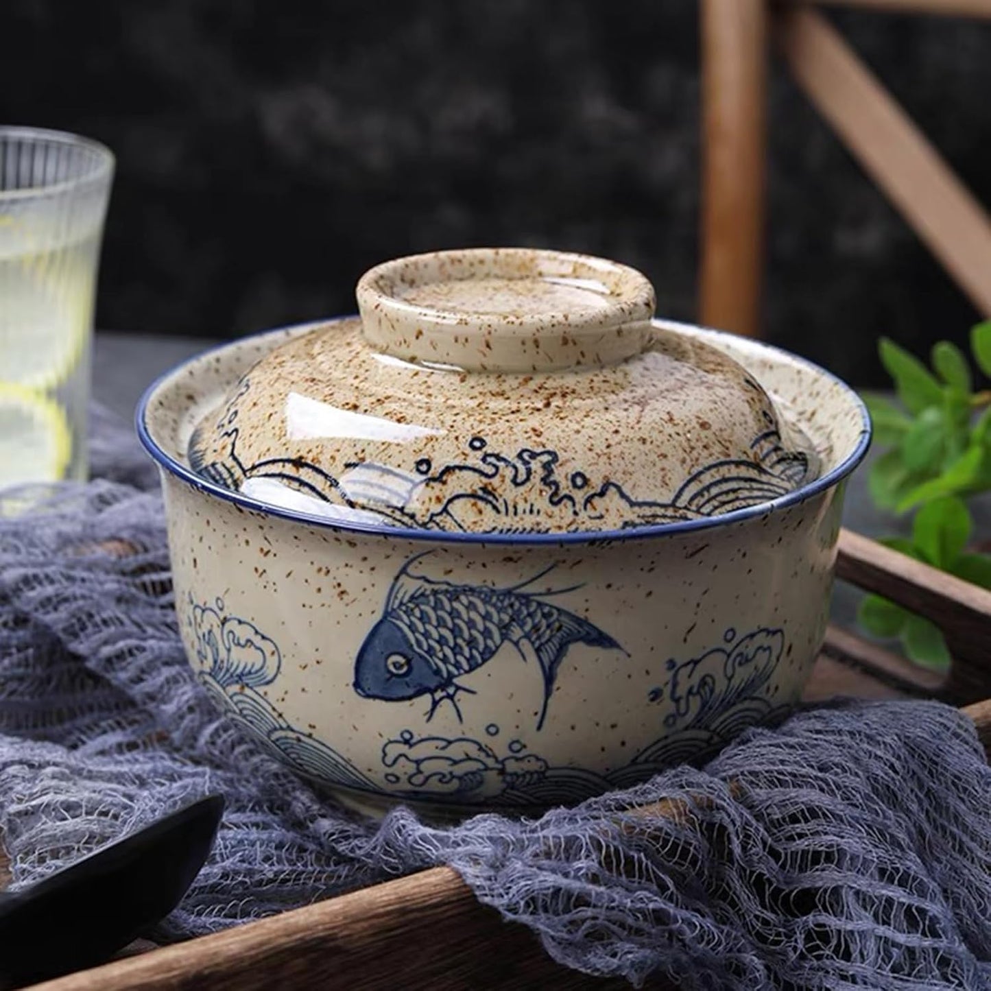 Japanische Vintage-Ramen-Schale, Style A