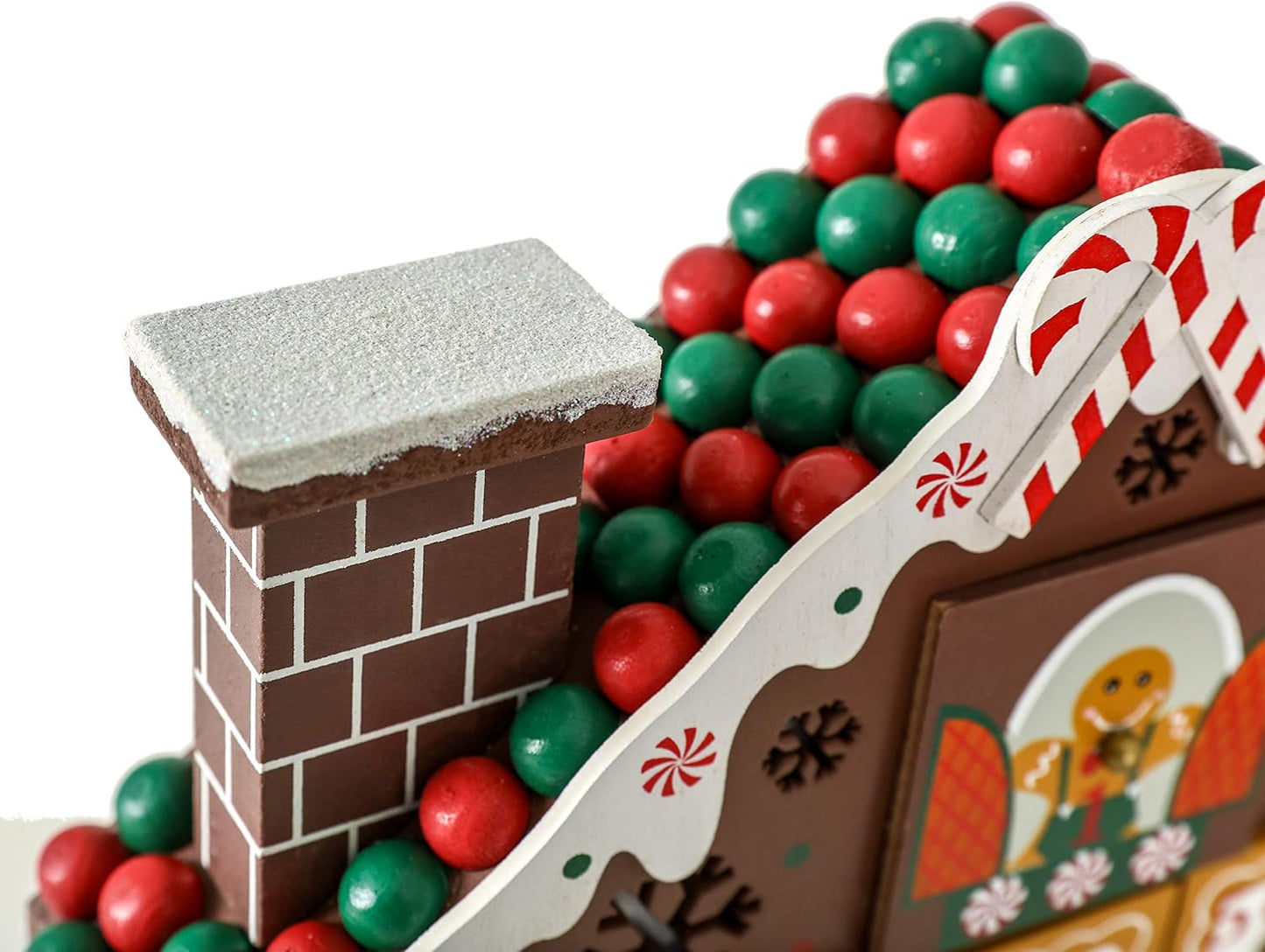 Lebkuchenhaus, Lebkuchenhaus mit Led Beleuchtung