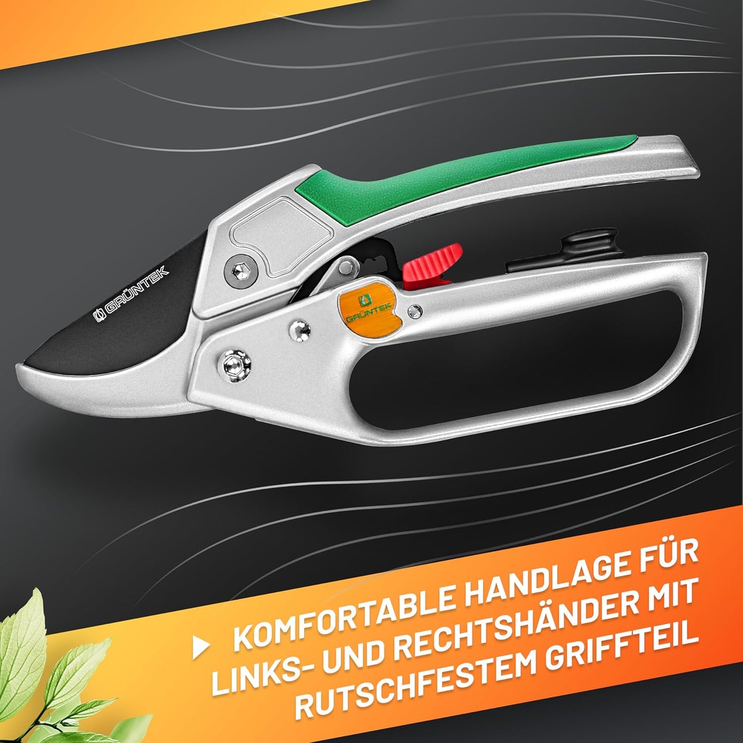 Kondor Astschere mit Ratschenmechanismus