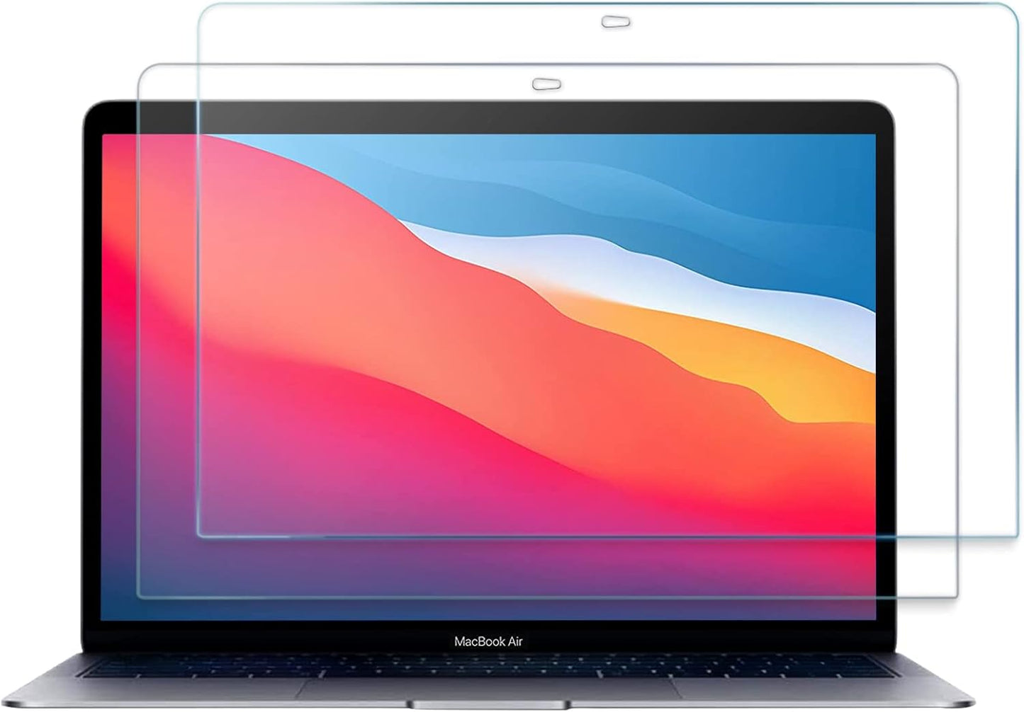 2x Displayschutzfolien für 13" MacBook Pro 13/ MacBook Air 13, Clear