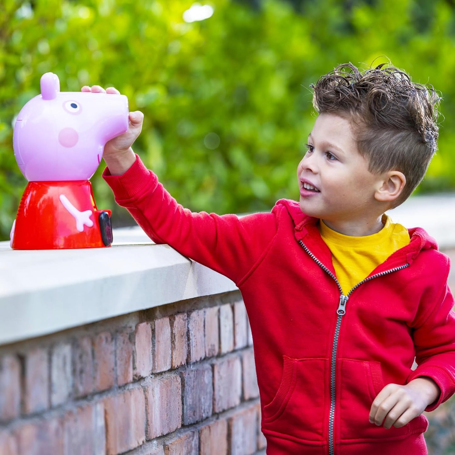 Peppa Pig Seifenblasenmaschine mit Seifenblasenlösung, Neue Maschine