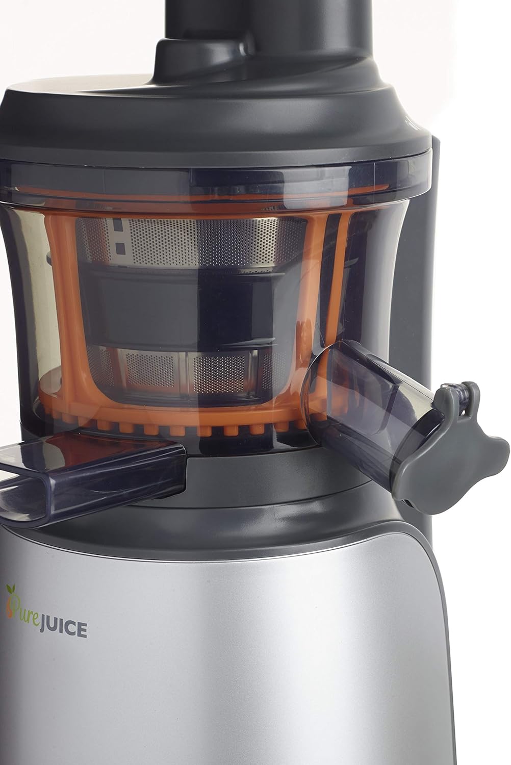Slow Juicer JMP601SI, Sorbetaufsatz Weiß, Grau