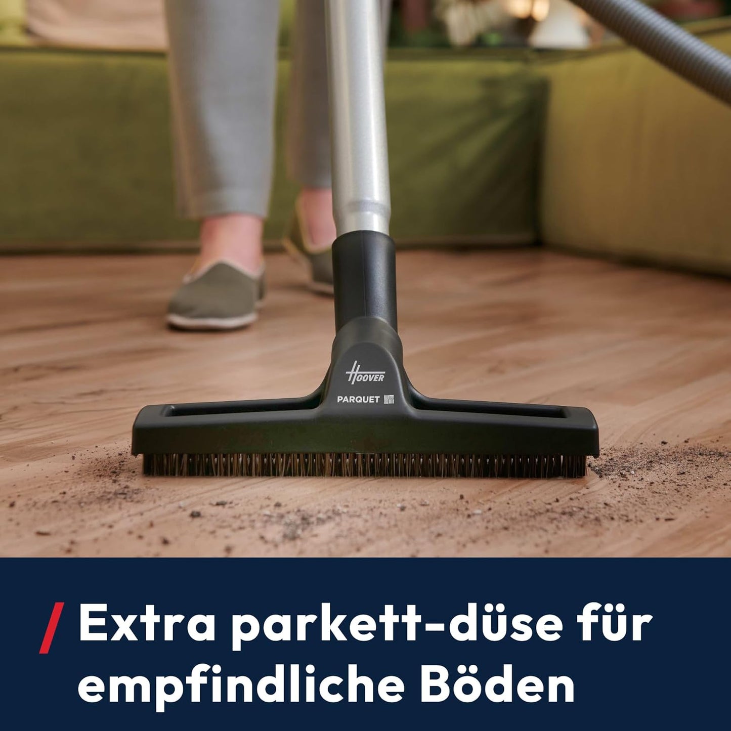 Beutelloser Staubsauger HP1 mit EPA-Filter, 700W Bodenstaubsauger