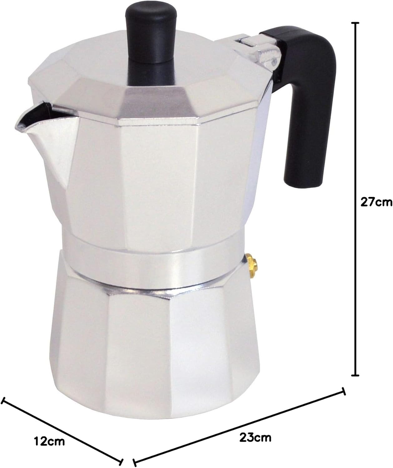 Moka Capri Kaffeemaschine-Set (1 bis 3 Tassen), Set 1-3 Tazze