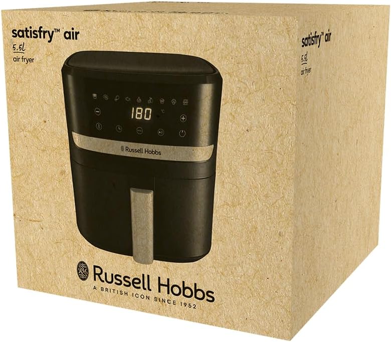 Heissluftfritteuse, 5,5l - XL Schwarz