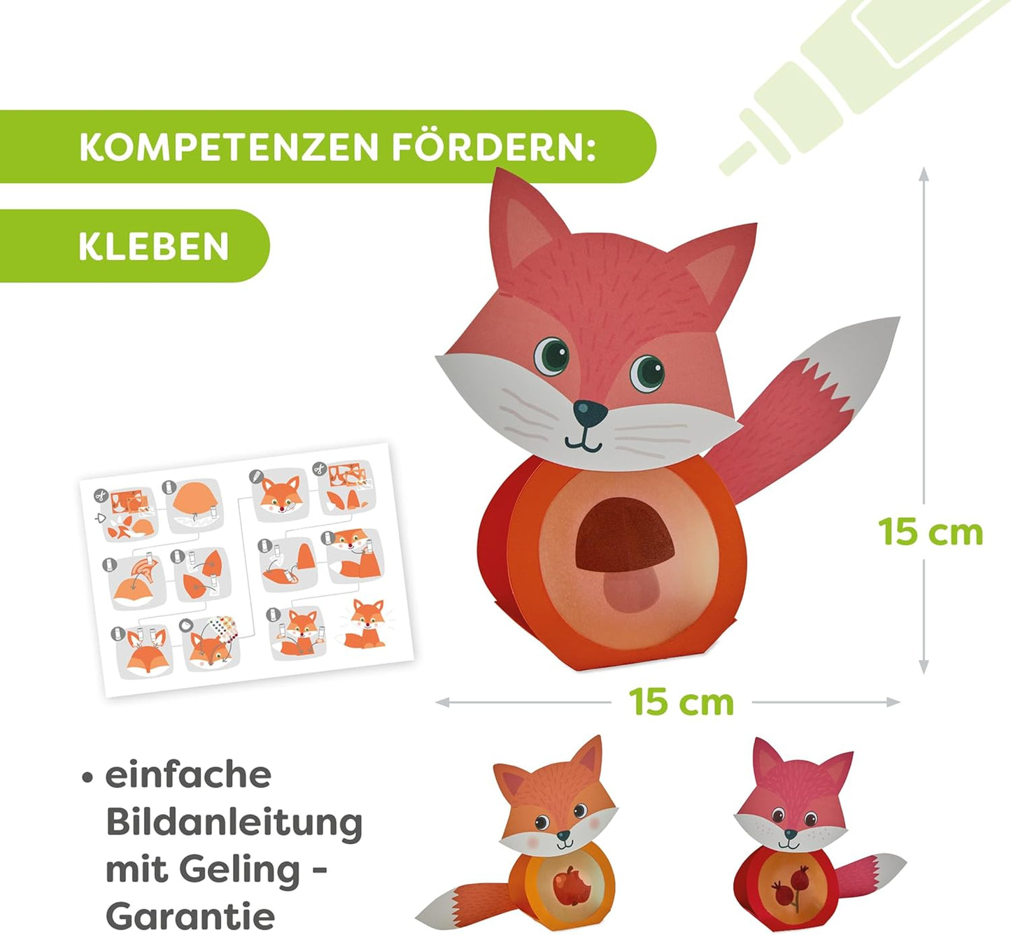 3er-Set Herbstbasteln für Kinder