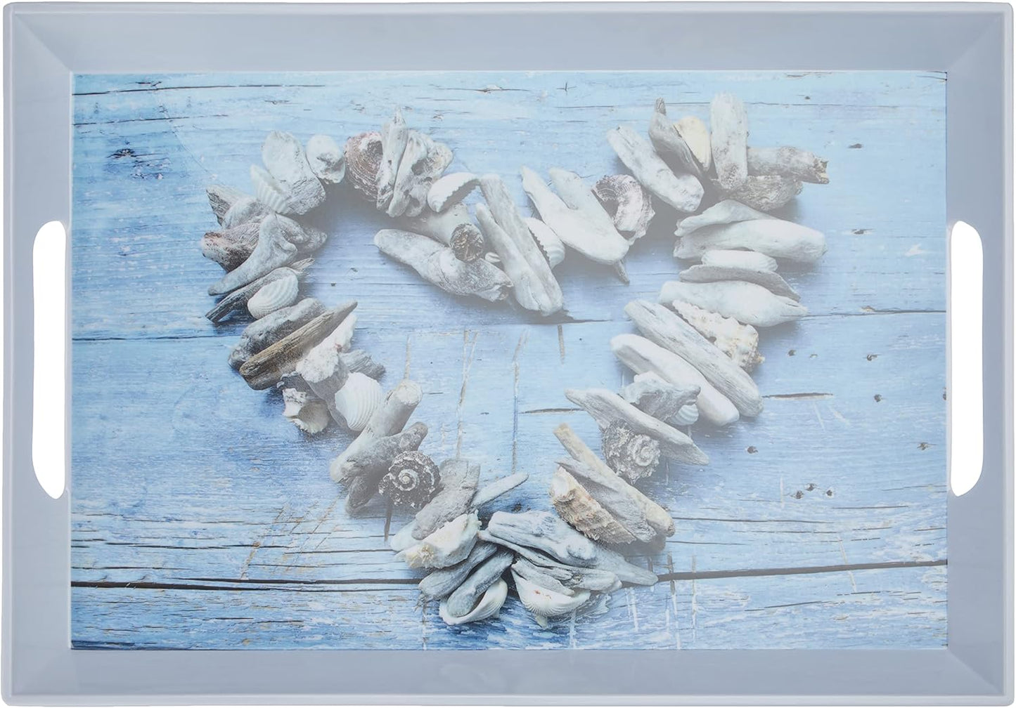 Melamin Frühstücks- und Serviertablett (50x35 cm), Dekor