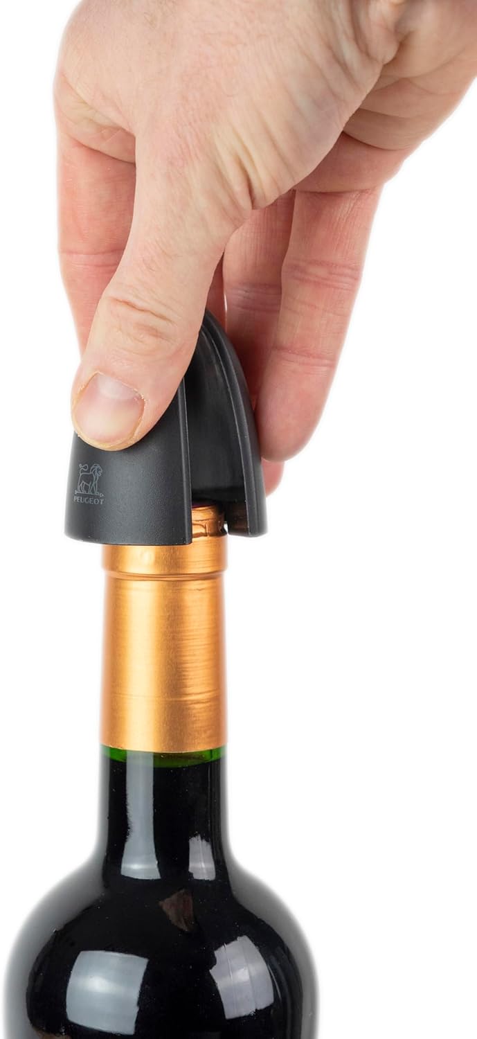 Elis Touch elektrischer Korkenzieher mit Ladestation und Folienschneider, 10.6 in, Carbon.