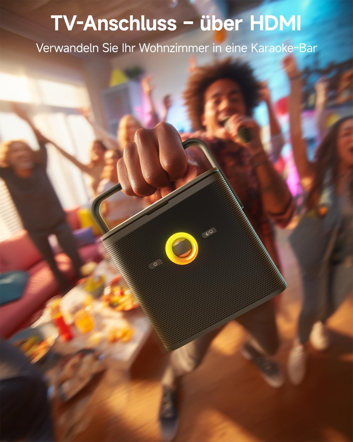 Karaoke-System mit Songtext-Display & Autotune