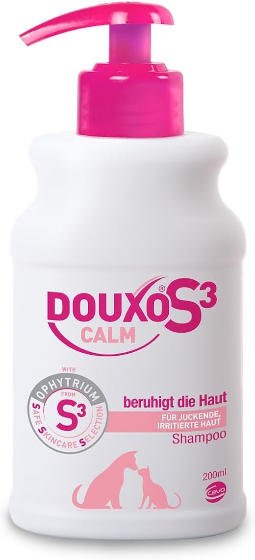 Hautberuhigendes Shampoo für juckende, gereizte und empfindliche Tierhaut, Shampoo