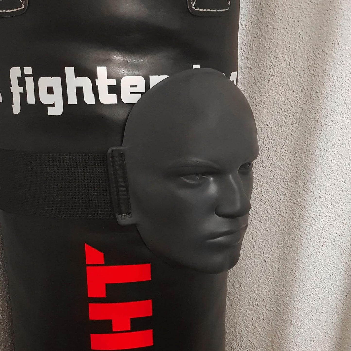 Boxdummy Kopf für Standboxsack, dunkelgrau