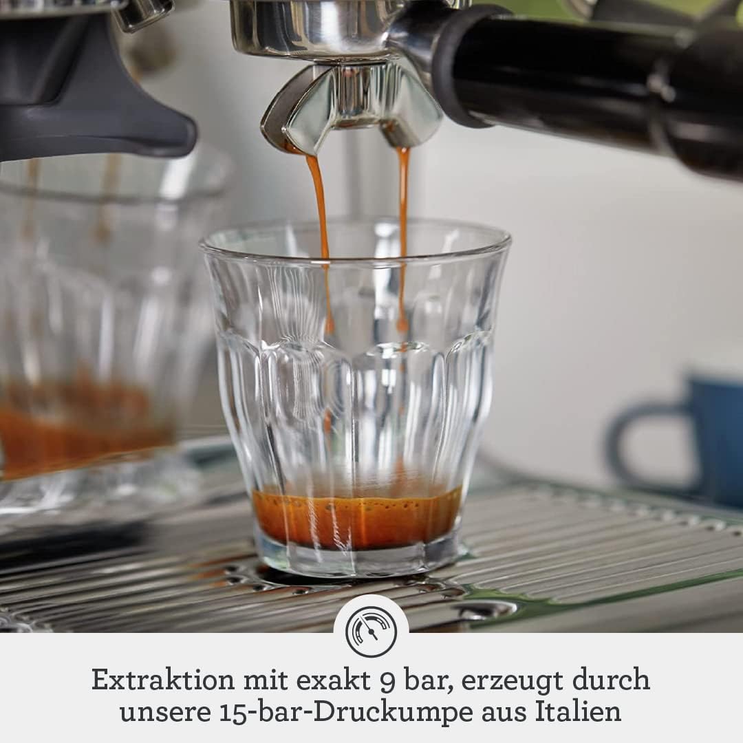 Barista Express Espressomaschine, Gebürsteter Edelstahl