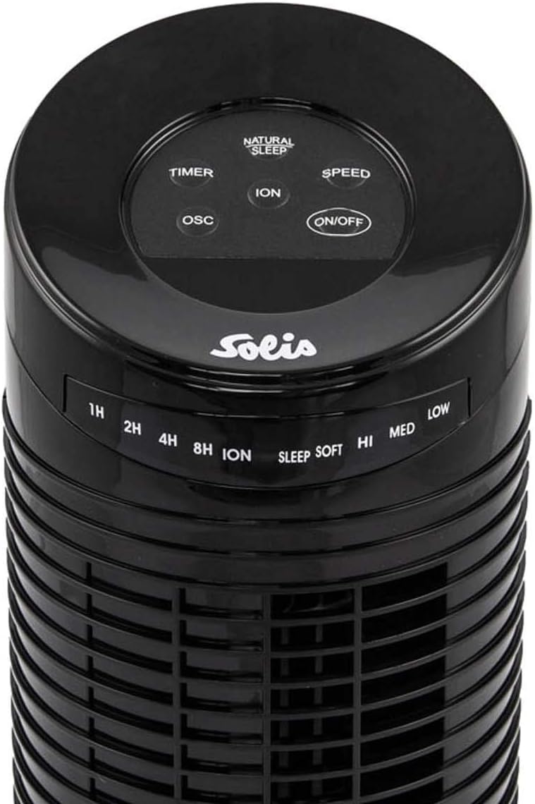 Mini Tower Fan, Schwarz