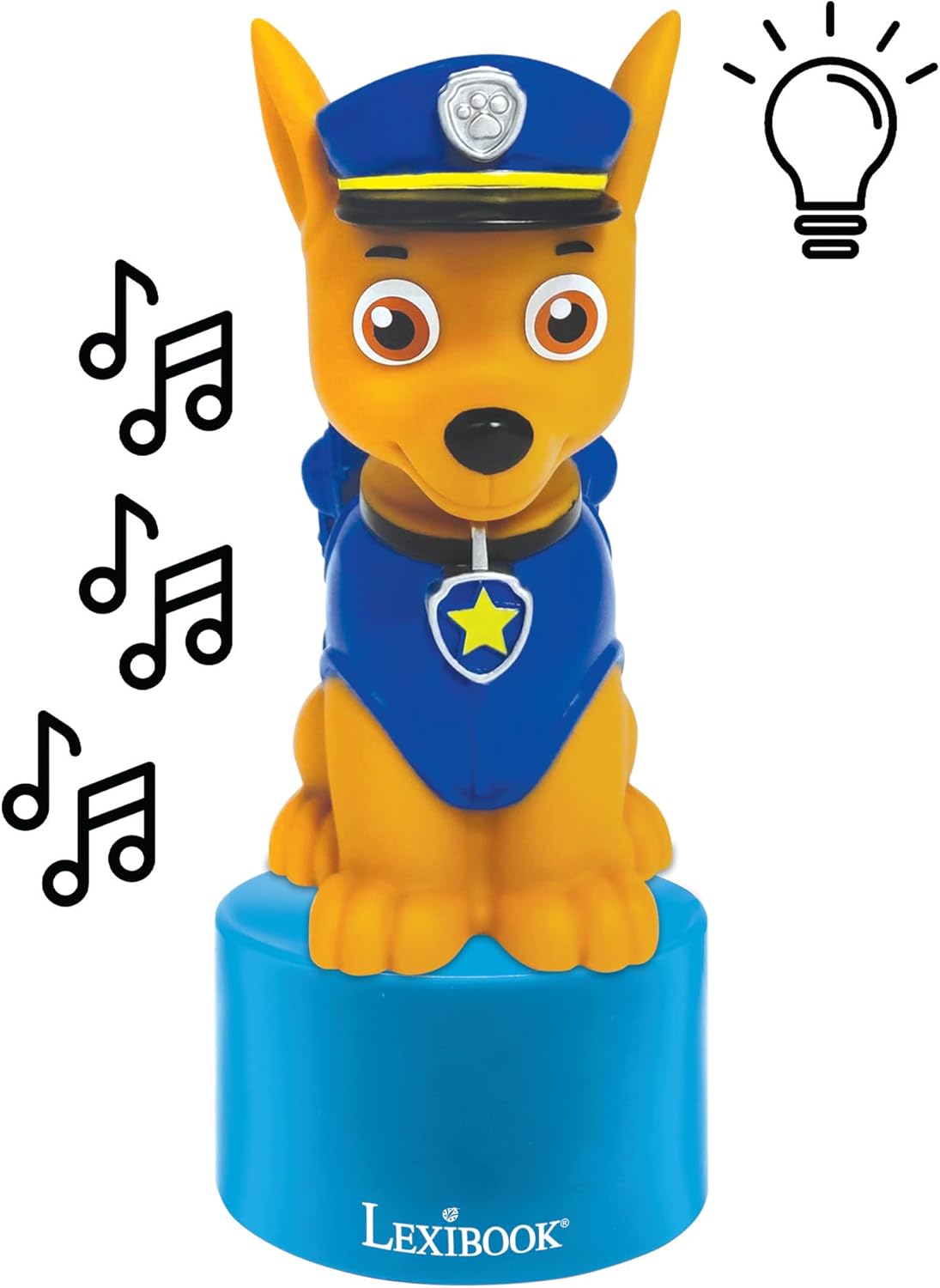 Paw Patrol Chase Nachtlicht mit Lautsprecher, Paw Patrol