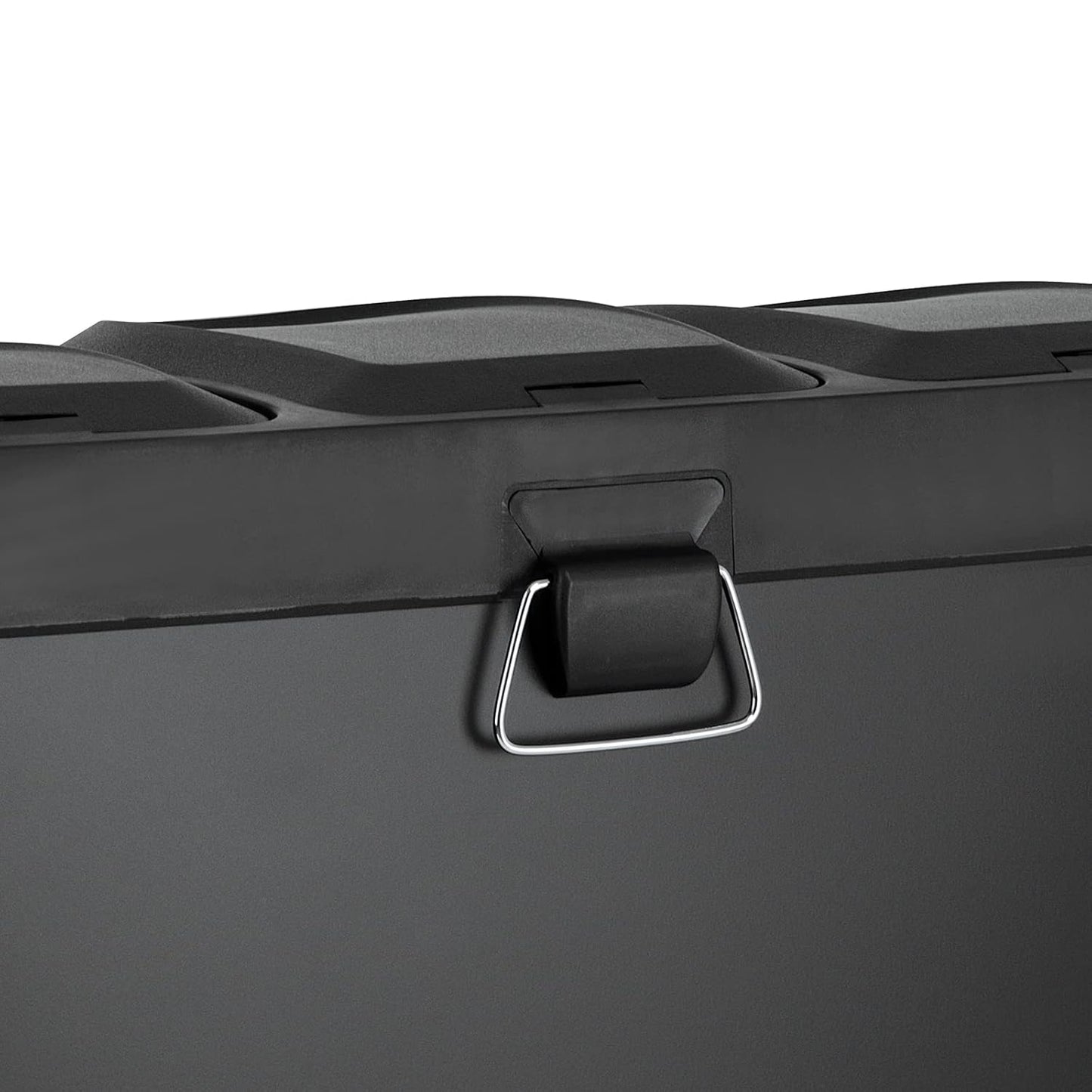 Treteimer für Mülltrennung (60 Liter, 3x20L), Schwarz