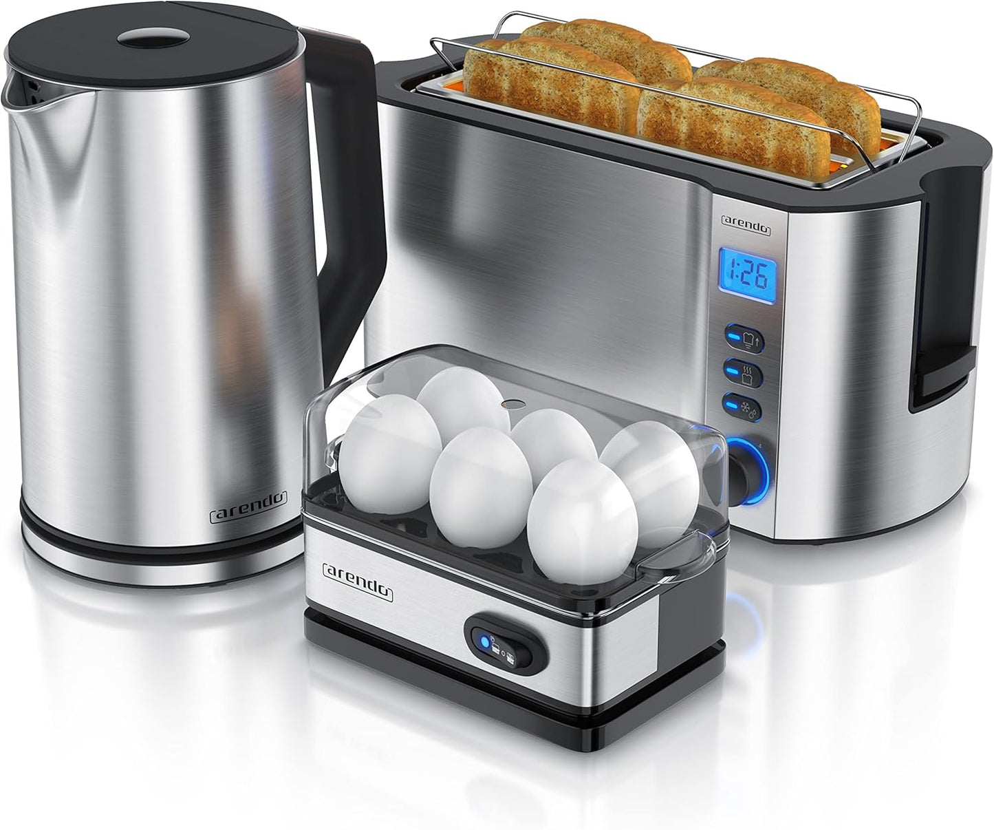 Frühstücks-Set, C: Silber