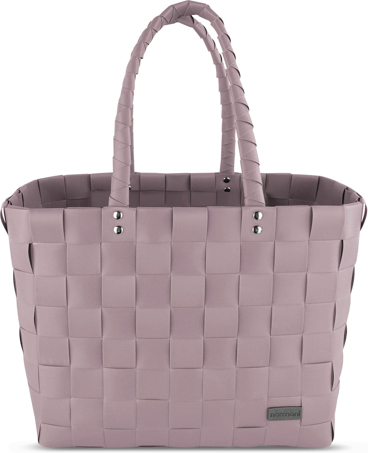 Shopper mit Innentasche, 20 Liter, Altrosa Einheitsgrösse